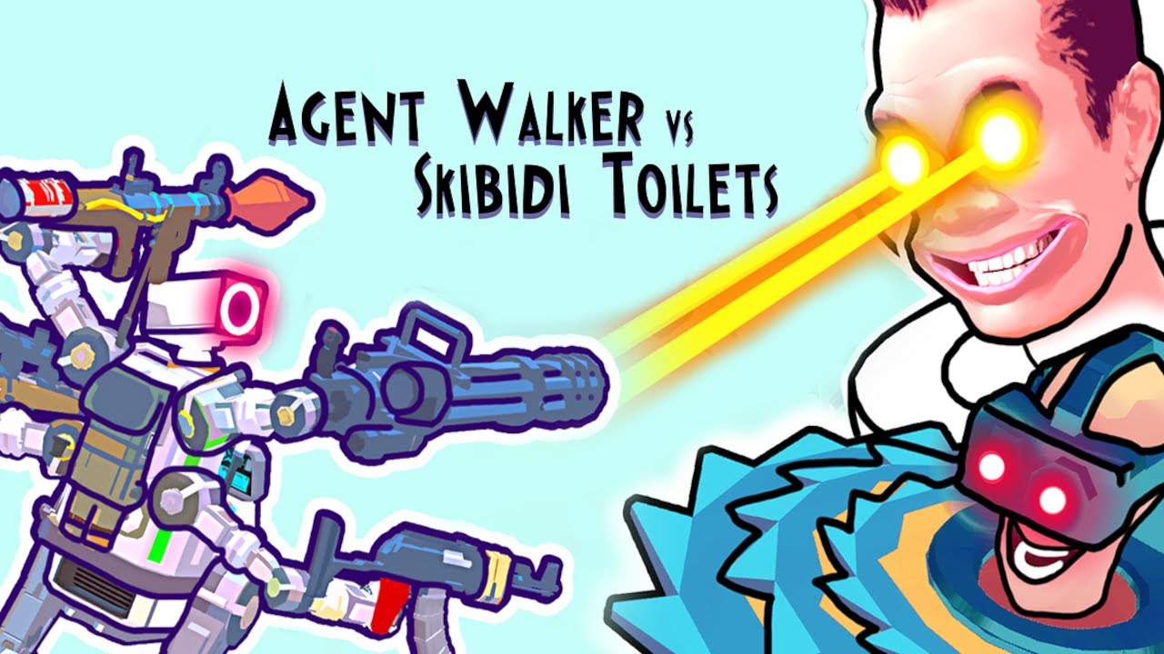 Agent Walker Vs Skibidi Toilets
