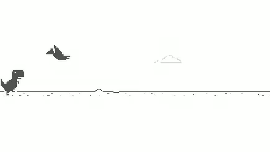 Dinosaur Game gameplay